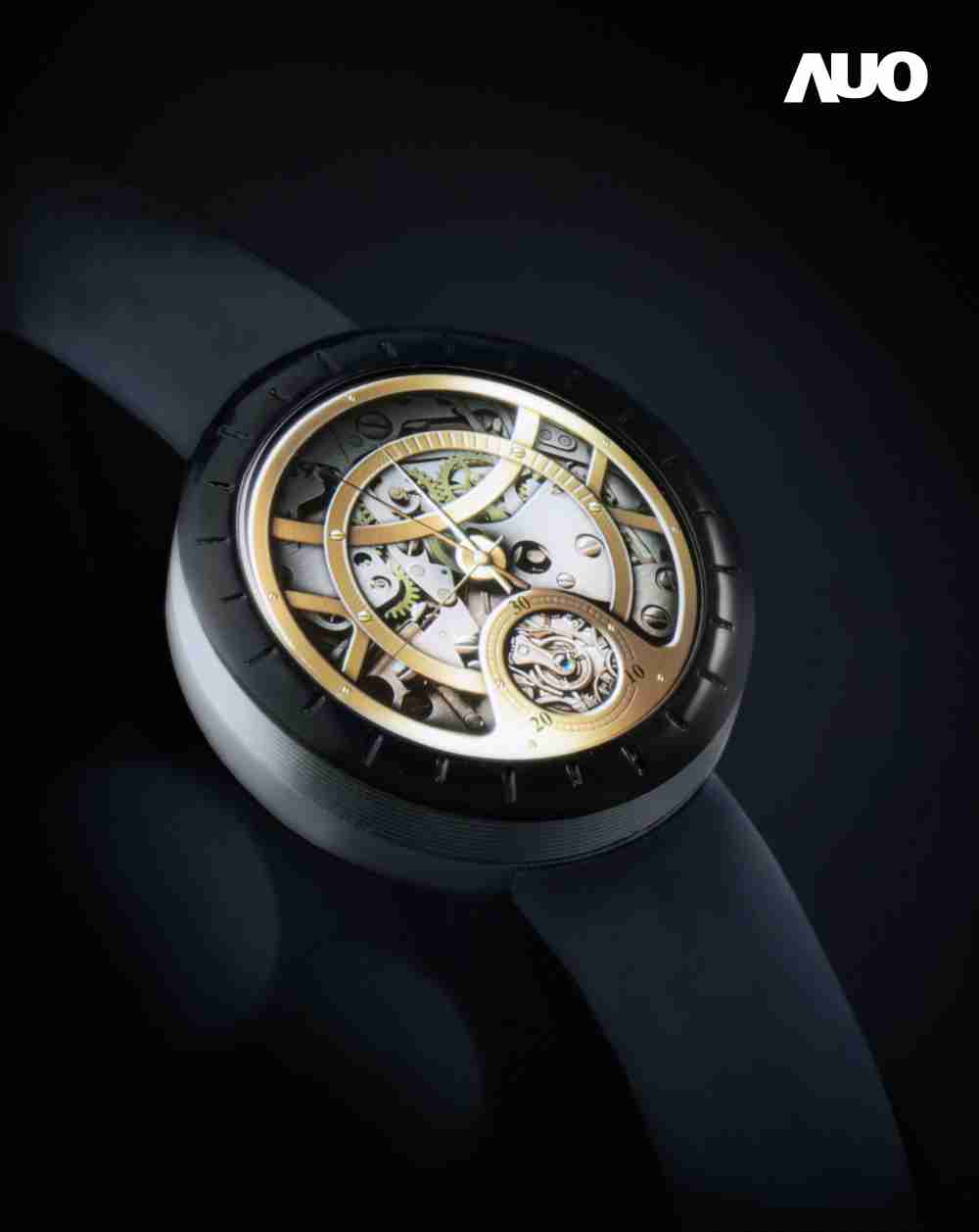 2121非凡跨域整合Micro LED产业链，，，领先布局完整智能显示生态圈，，，推出1.39吋商品化的智慧手表，，，正式迈向量产元年