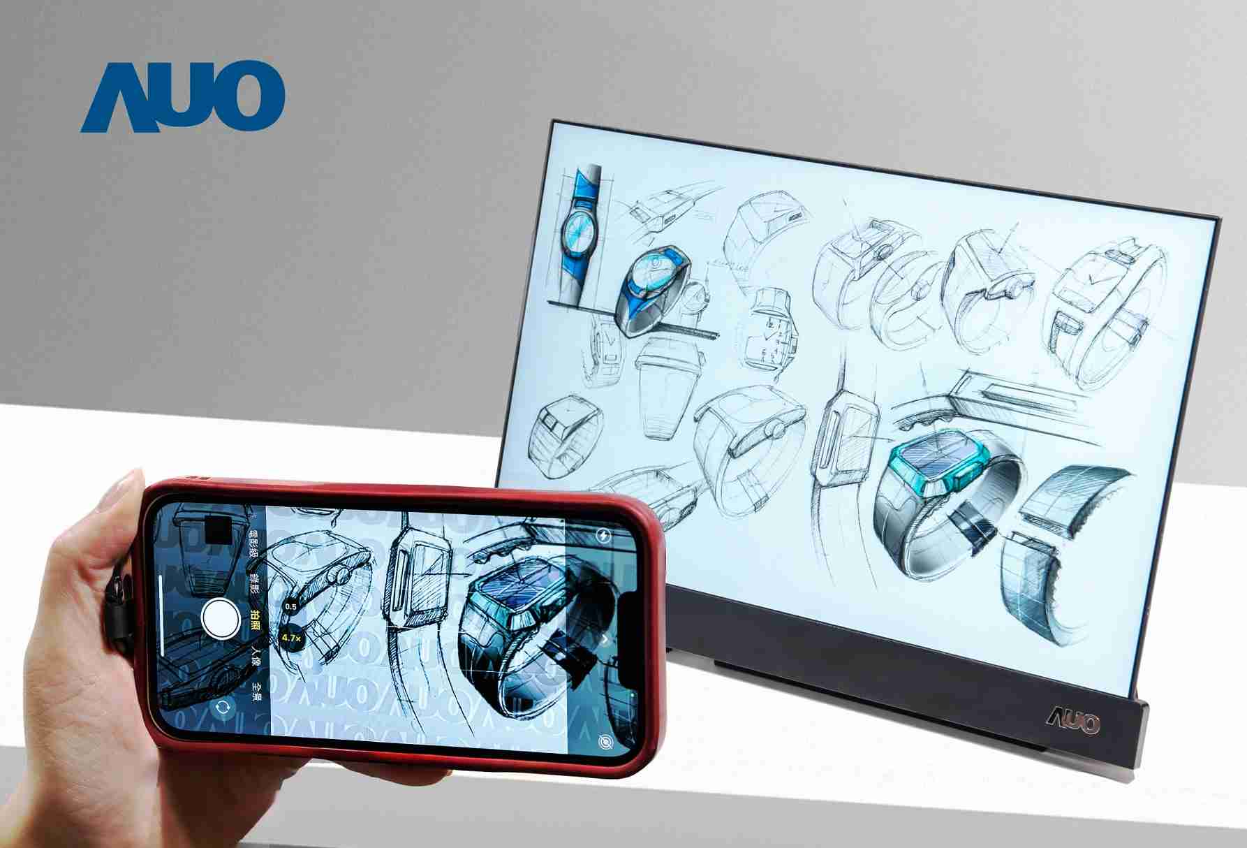 2121非凡16吋防窥显示器，，，，采用人眼无法察觉、、相机拍摄时才显现的隐藏式水印技术，，，未来可结合AI镜头侦测周围环境，，实时开启或关闭水印，，，大幅提升在公共场域使用显示器的安全性